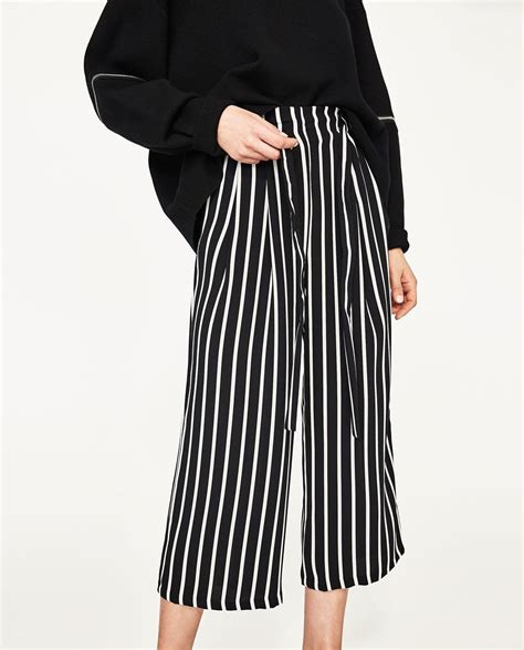 zara culottes|zara trousers for women uk.